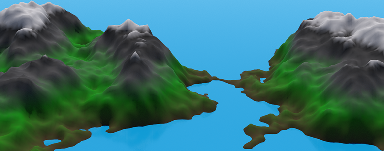 Diamond-Square Generated Terrain